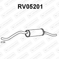 RV05201 VENEPORTE Глушник вихлопних газів кінцевий