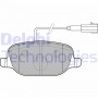 LP2223 DELPHI Комплект гальмівних колодок дисковий гальм
