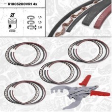 R1003200VR1 ET ENGINETEAM Комплект поршневих кілець