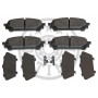 BP-12406 OPTIMAL Комплект гальмівних колодок дисковий гальм