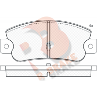 RB0490 R BRAKE Комплект гальмівних колодок дисковий гальм