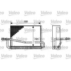 817520 VALEO Випарник кондиціонера