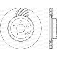 BDR2298.20 OPEN PARTS Гальмівний диск