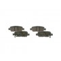 0 986 494 857 BOSCH Комплект гальмівних колодок дисковий гальм