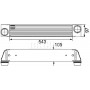 CI 189 000P MAHLE Интеркулер