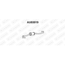 AU03019 VENEPORTE Предглушник вихлопних газів