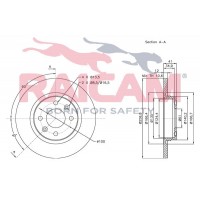 RD00685 RAICAM Гальмівний диск