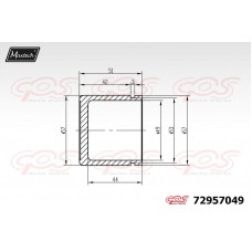 72957049 MAXTECH Поршень корпус скоби гальма