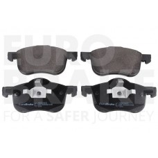5502224820 EUROBRAKE Комплект гальмівних колодок дисковий гальм