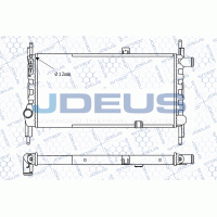 M-020054A JDEUS Радіатор охолодження двигуна