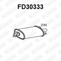 FD30333 VENEPORTE Глушник вихлопних газів кінцевий