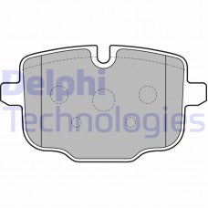 LP2246 DELPHI Комплект гальмівних колодок дисковий гальм