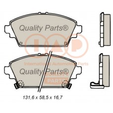 704-13086 IAP QUALITY PARTS Комплект гальмівних колодок дисковий гальм