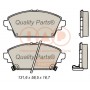 704-13086 IAP QUALITY PARTS Комплект гальмівних колодок дисковий гальм