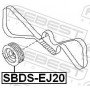 SBDS-EJ20 FEBEST Ремінний шків колінчастий вал