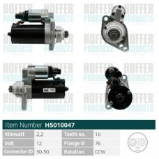 H5010047 HOFFER Стартер