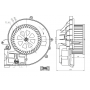 WG2160436 WILMINK GROUP Вентилятор салону