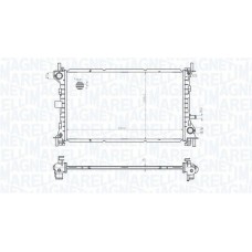 350213178100 MAGNETI MARELLI Радіатор охолодження двигуна