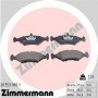 20753.180.1 ZIMMERMANN Комплект гальмівних колодок дисковий гальм