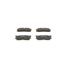0 986 461 138 BOSCH КомплеК т гальмівних колодок, дискове гальмо