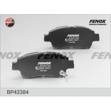BP43384 FENOX Комплект гальмівних колодок дисковий гальм