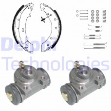 KP951 DELPHI Комплект гальмівних колодок