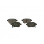 0 986 494 802 BOSCH Комплект гальмівних колодок дисковий гальм
