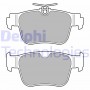 LP3669 DELPHI Комплект гальмівних колодок дисковий гальм