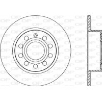 BDA2028.10 OPEN PARTS Гальмівний диск