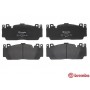 P 06 079 BREMBO Комплект гальмівних колодок дисковий гальм