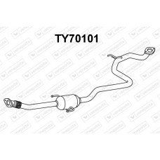 TY70101 VENEPORTE Предглушник вихлопних газів