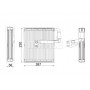 AE 27 000P MAHLE Випарник кондиціонера