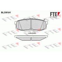 BL2561A1 FTE Комплект гальмівних колодок дисковий гальм