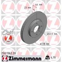 250.1362.20 ZIMMERMANN Гальмівний диск