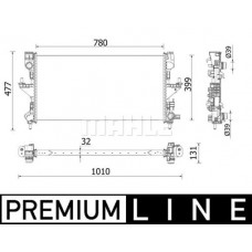 WG2184153 WILMINK GROUP Радіатор охолодження двигуна