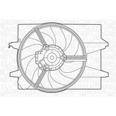 069422400010 MAGNETI MARELLI Вентилятор охолодження двигуна