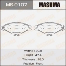 MS-0107 MASUMA Комплект гальмівних колодок