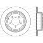 BDR2466.10 OPEN PARTS Гальмівний диск