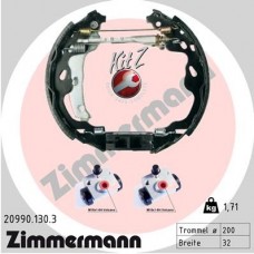 20990.130.3 ZIMMERMANN Комплект гальмівних колодок
