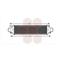 73004093 VAN WEZEL Интеркулер
