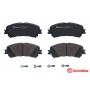 P 68 067 BREMBO Комплект гальмівних колодок дисковий гальм