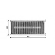 CN6339 AVA QUALITY COOLING Теплообмінник обігрів салону