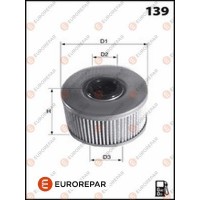 1643630580 EUROREPAR Паливний фільтр