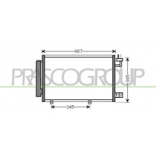 FD344C001 PRASCO Конденсатор кондиціонера