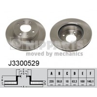 J3300529 NIPPARTS Гальмівний диск