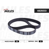 AB26033 MILES Зубчастий ремінь