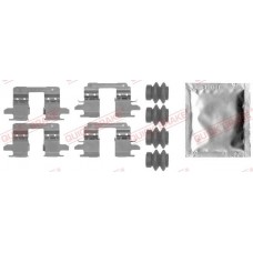 109-0005 QUICK BRAKE Комплектуючі колодки дискового гальма