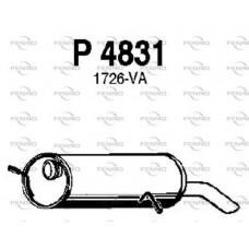 P4831 FENNO Глушник вихлопних газів кінцевий