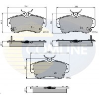CBP3894 COMLINE Комплект гальмівних колодок дисковий гальм