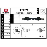T29179 EAI Привідний вал
